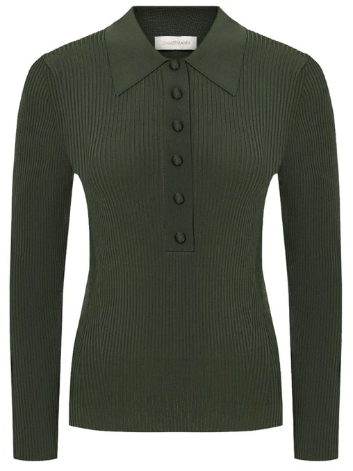 Поло из вискозы ZIMMERMANN