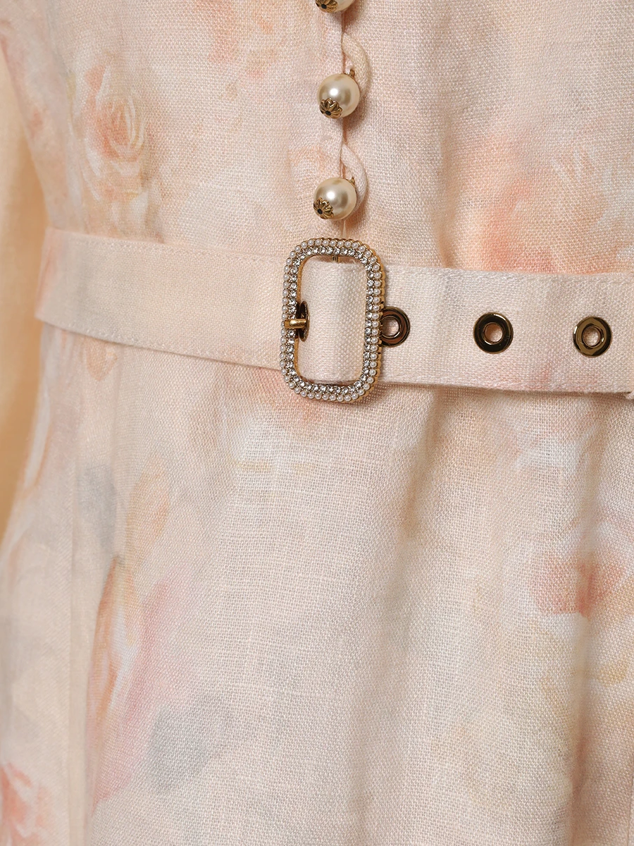 Платье льняное