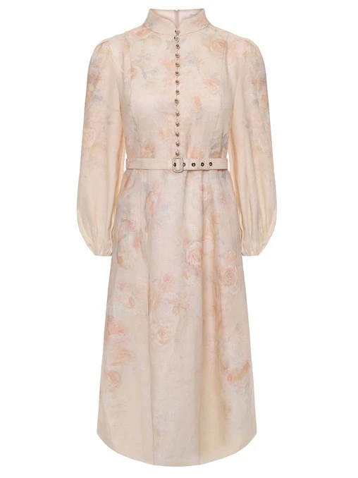 Платье льняное ZIMMERMANN