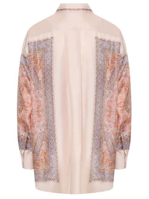 Блуза шелковая ZIMMERMANN