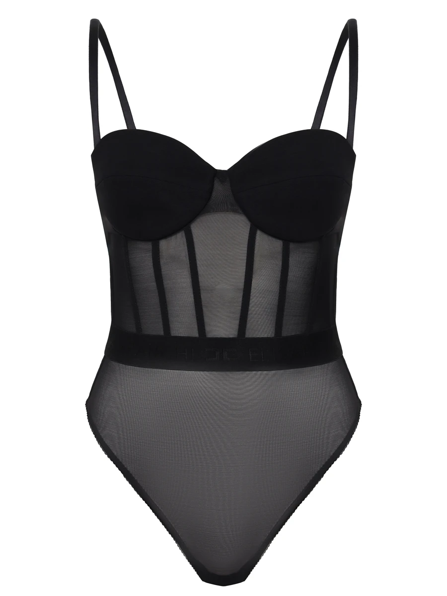 Боди комбинированное