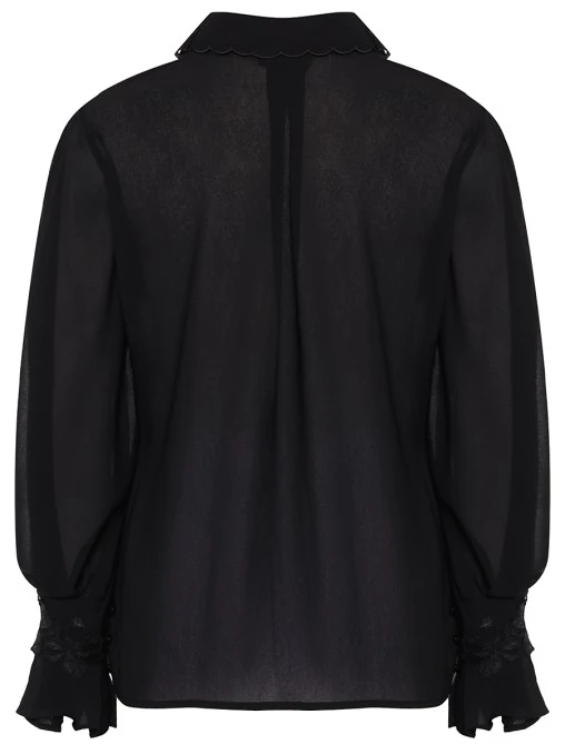 Блуза однотонная ELISABETTA FRANCHI