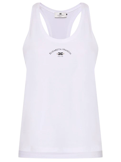 Топ хлопковый ELISABETTA FRANCHI