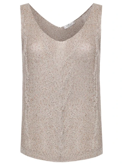 Топ льняной PANICALE