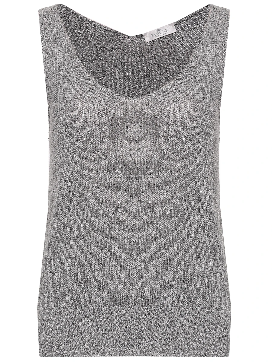 Топ с пайетками