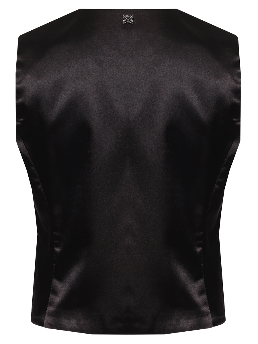 Жилет атласный