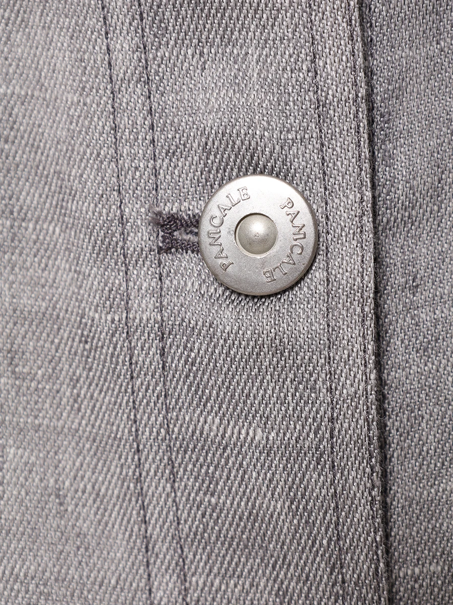 Жилет из вискозы и льна