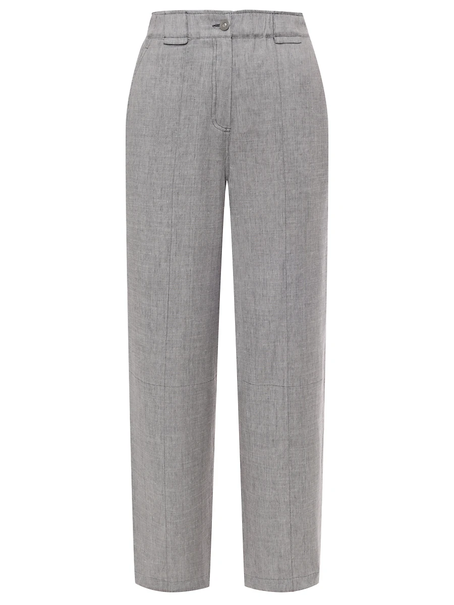 Брюки из вискозы и льна