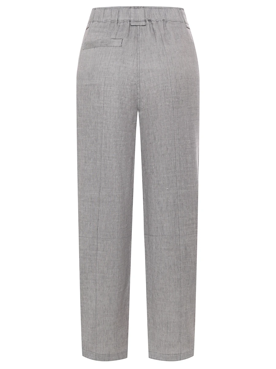 Брюки из вискозы и льна