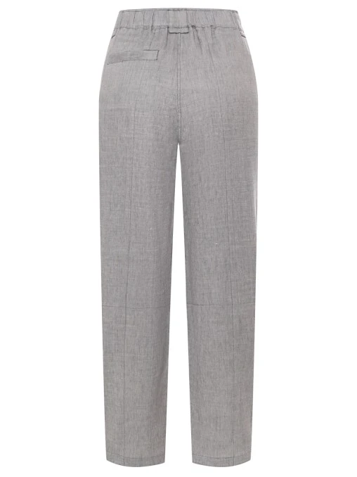 Брюки из вискозы и льна PANICALE