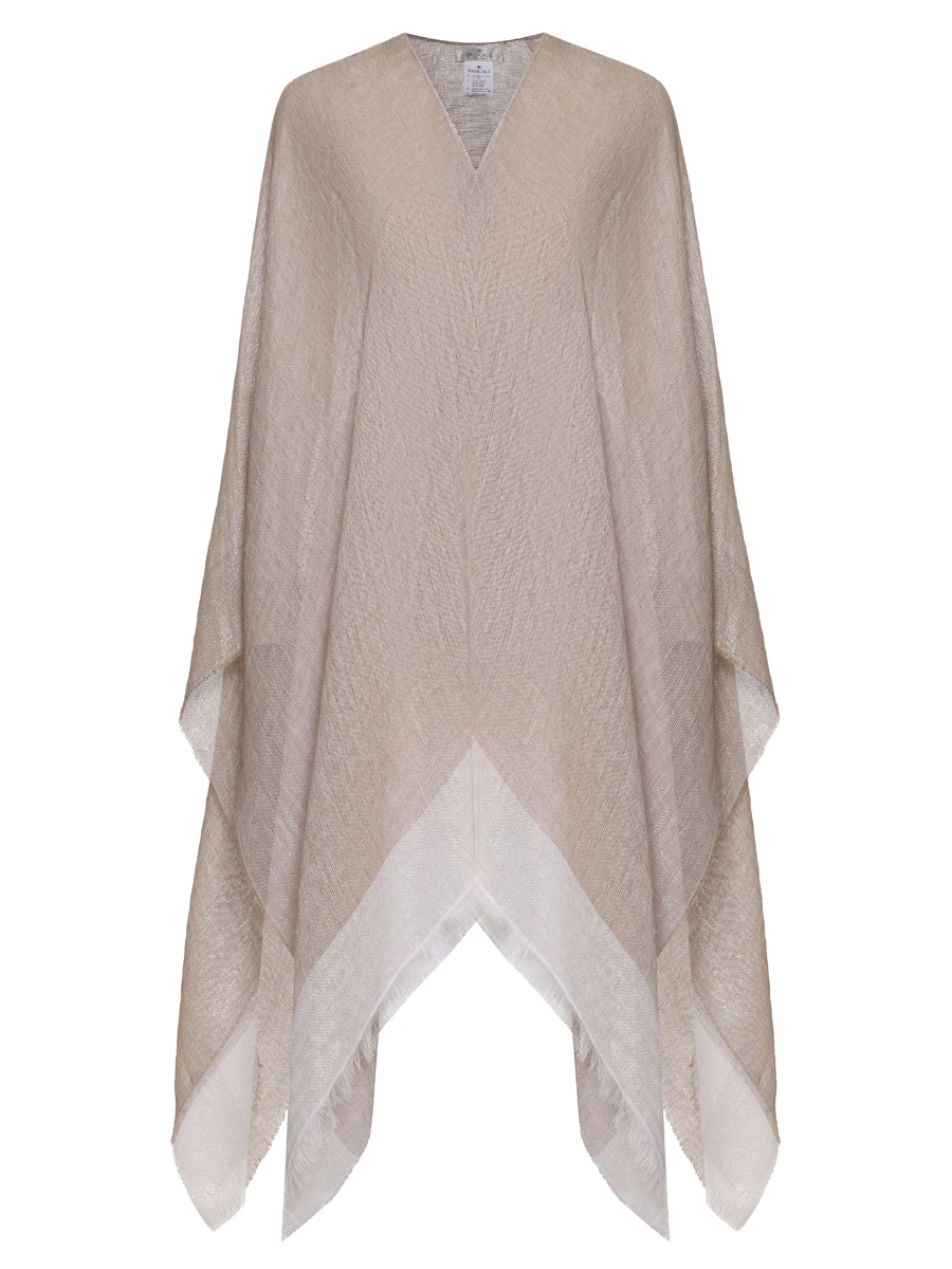 Палантин льняной