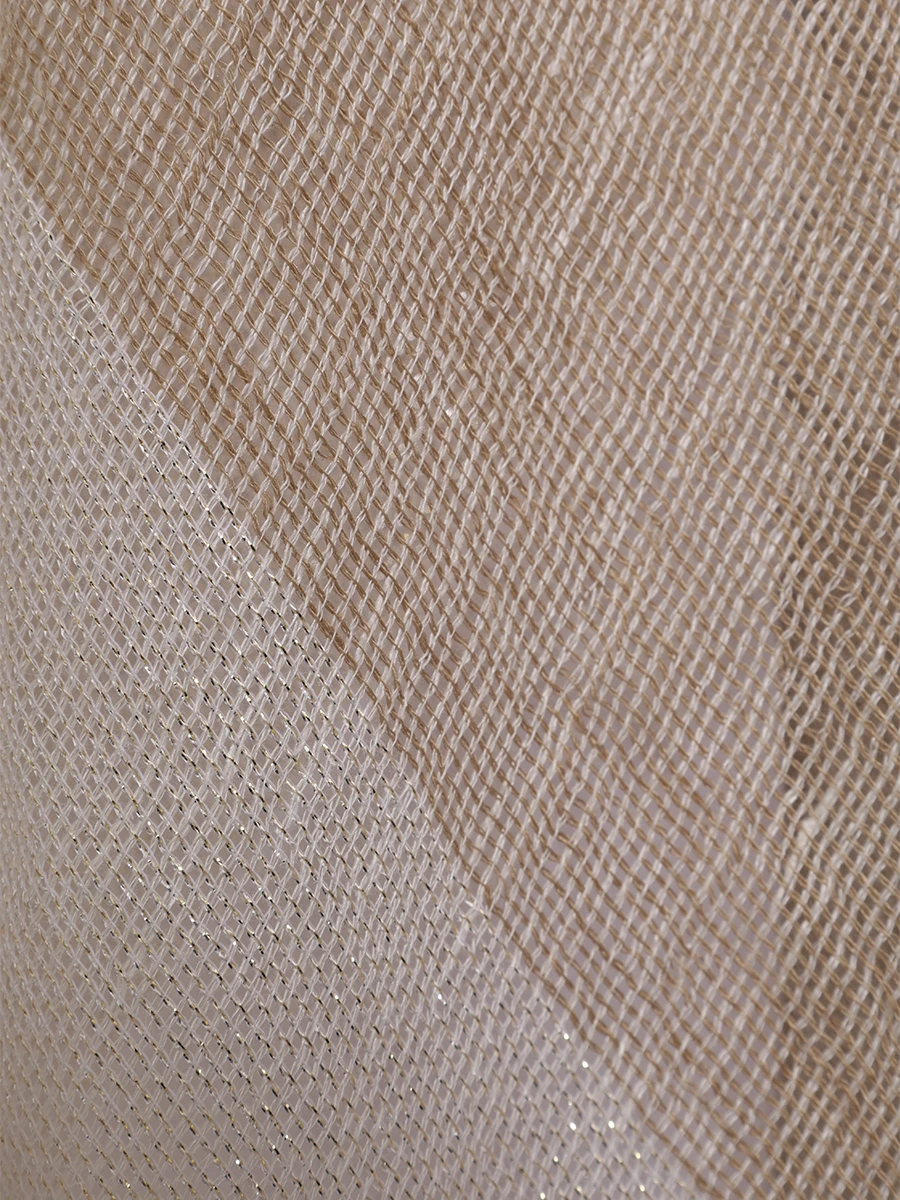 Палантин льняной