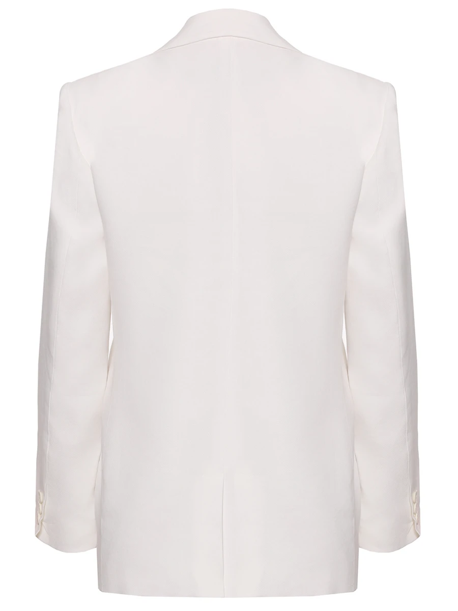 Пиджак из вискозы и льна