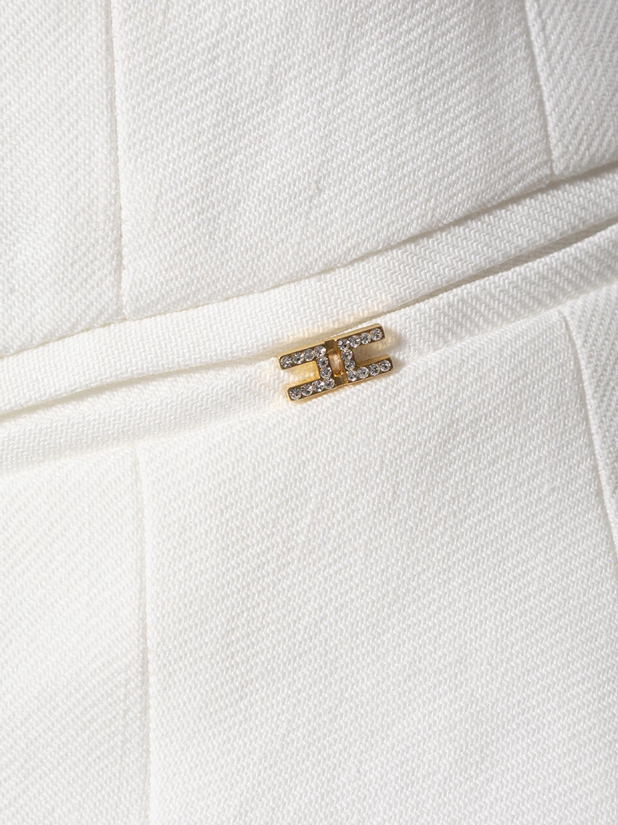 Жилет из вискозы и льна