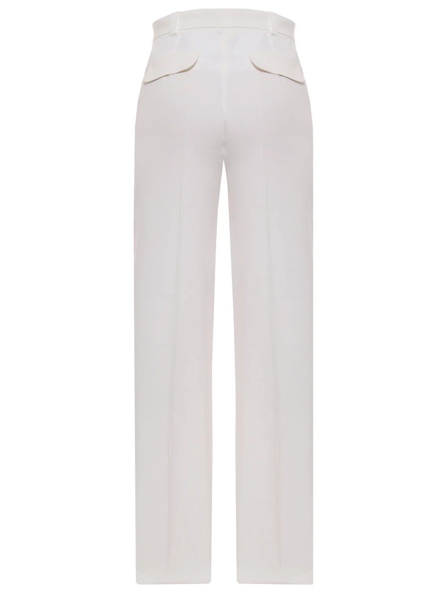 Брюки из вискозы и льна