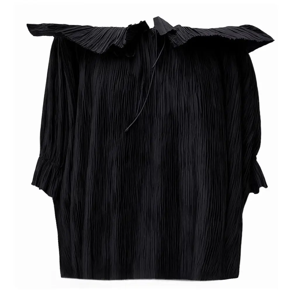Блуза HERITAGE PLEATED однотонная