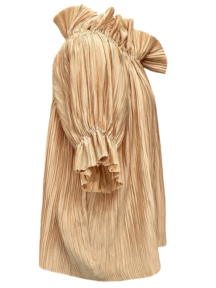 Блуза HERITAGE PLEATED однотонная