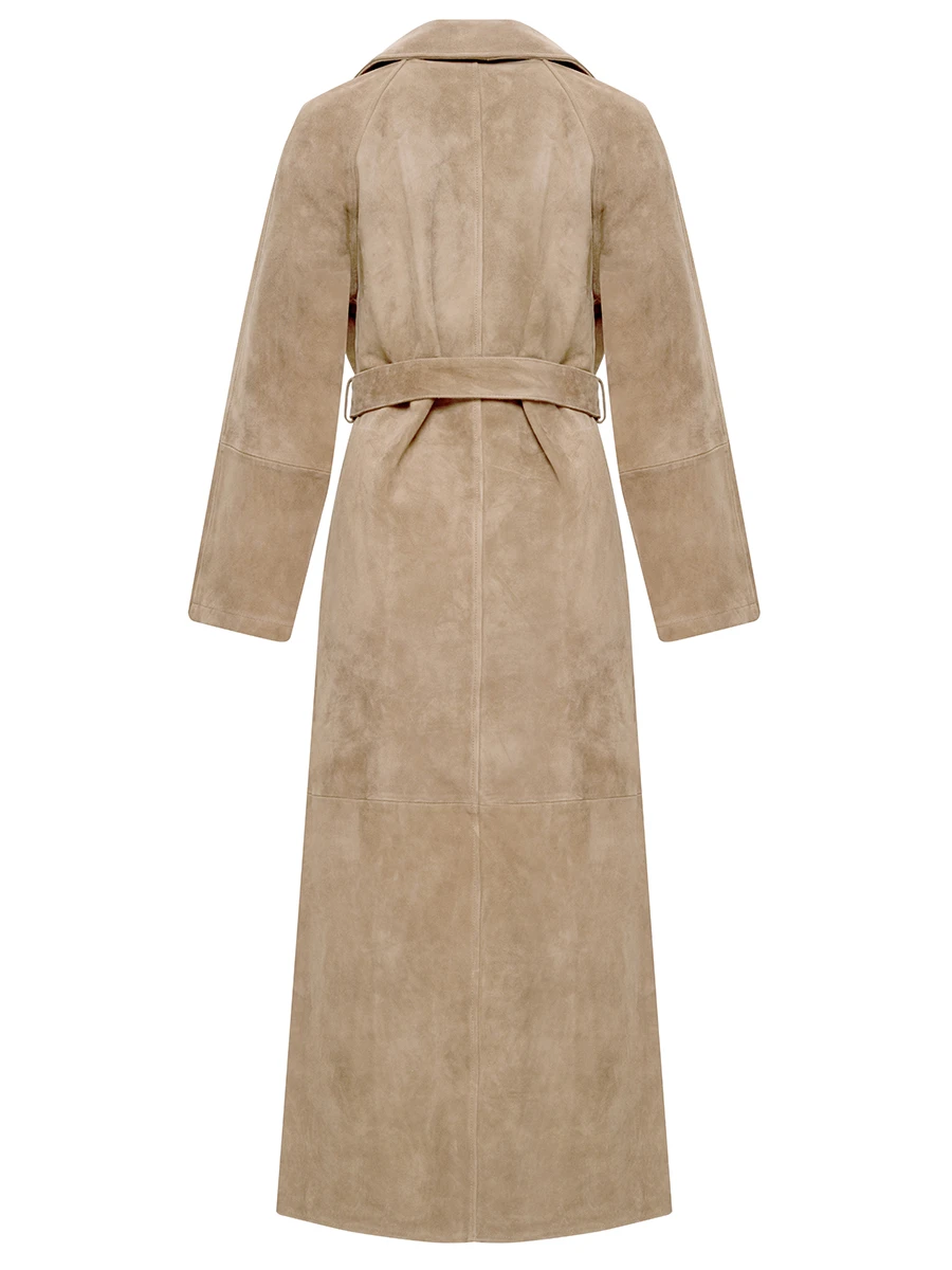 Тренч из замши