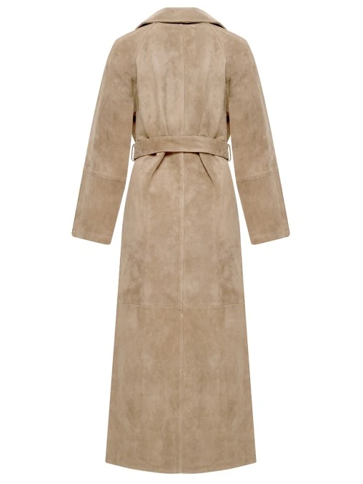 Тренч из замши ALVICHI