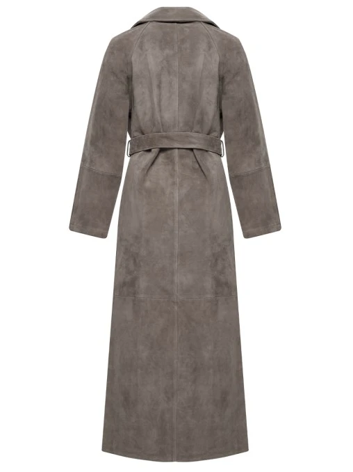 Тренч из замши ALVICHI