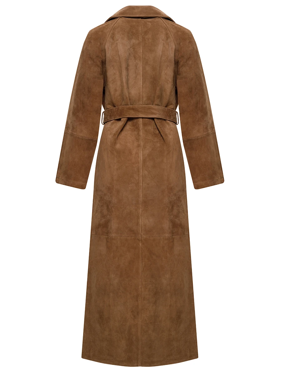 Тренч из замши