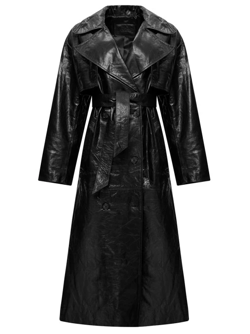 Тренч кожаный ALVICHI