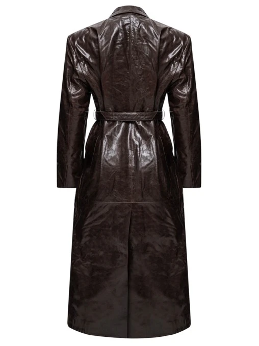 Тренч кожаный ALVICHI