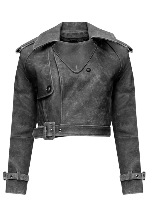 Куртка-косуха кожаная ALVICHI