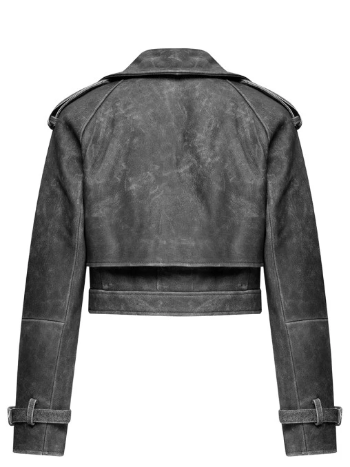 Куртка-косуха кожаная ALVICHI