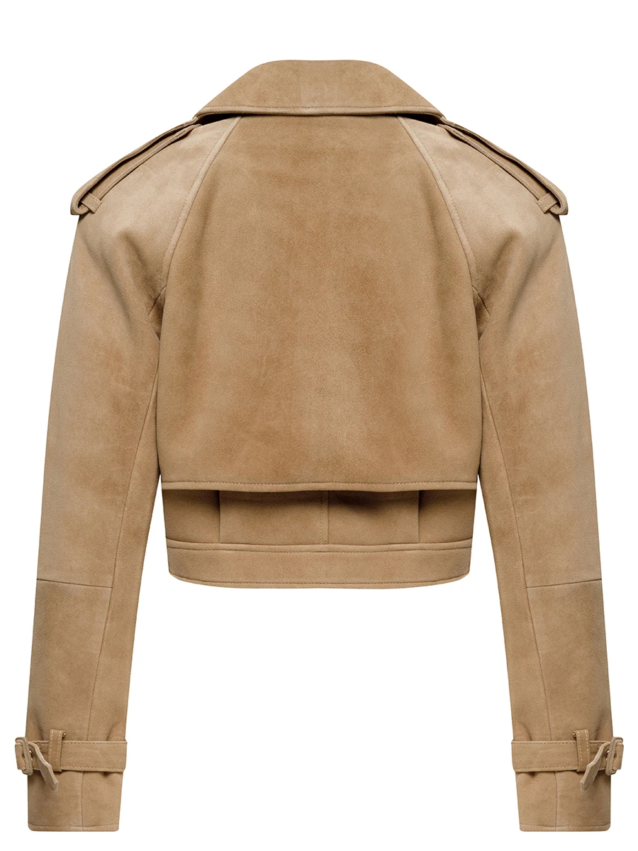 Куртка из замши