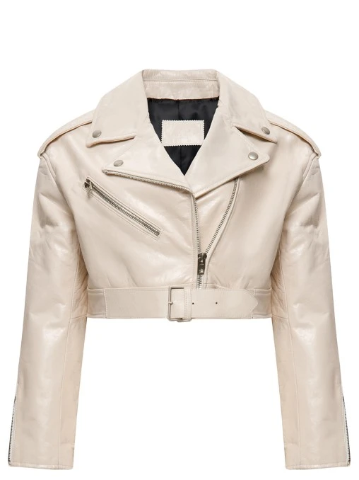 Куртка-косуха кожаная ALVICHI