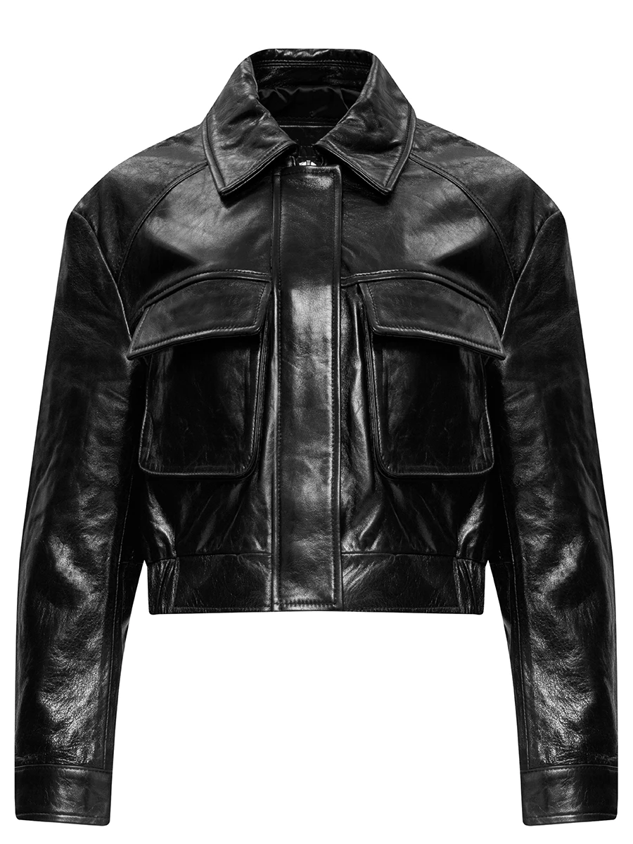 Куртка кожаная