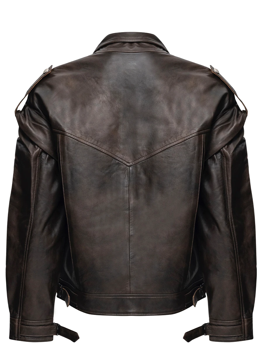 Куртка кожаная