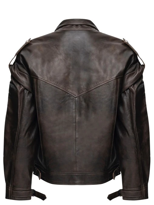 Куртка кожаная ALVICHI