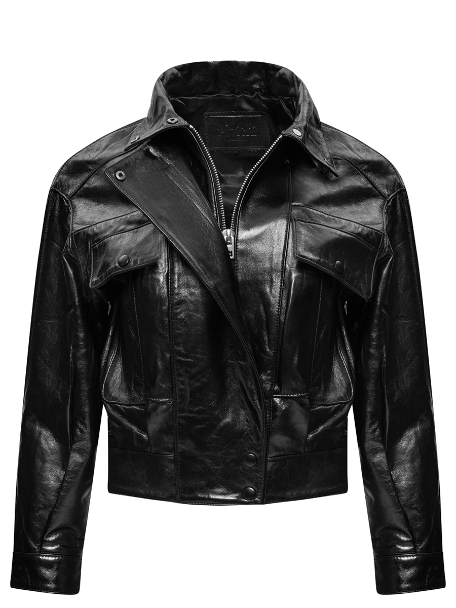 Куртка кожаная