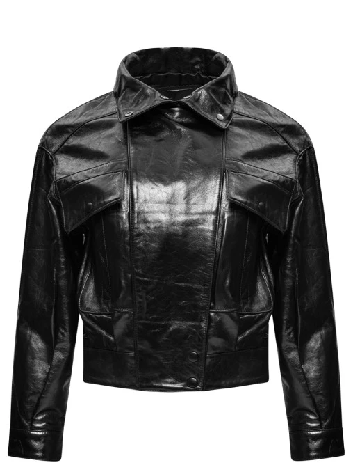 Куртка кожаная ALVICHI
