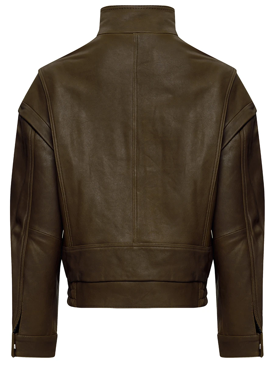 Куртка кожаная