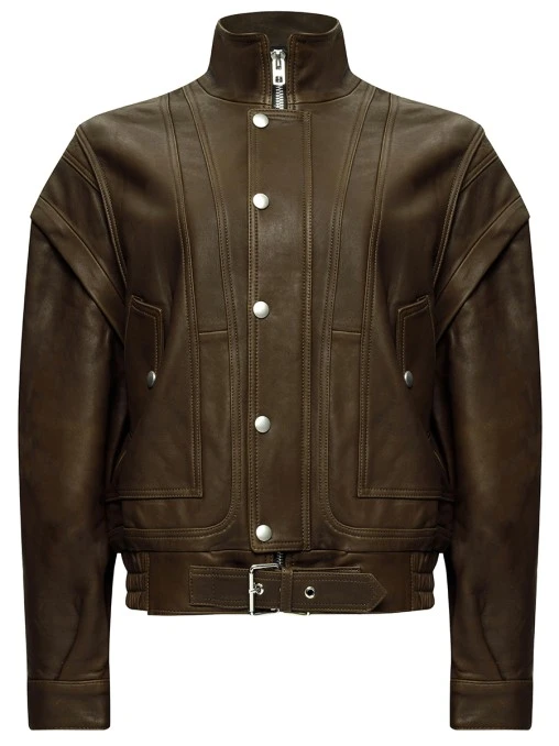 Куртка кожаная ALVICHI