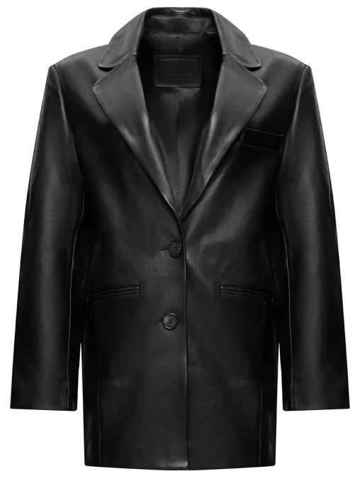 Пиджак кожаный ALVICHI