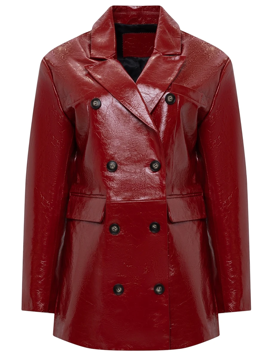 Пиджак кожаный