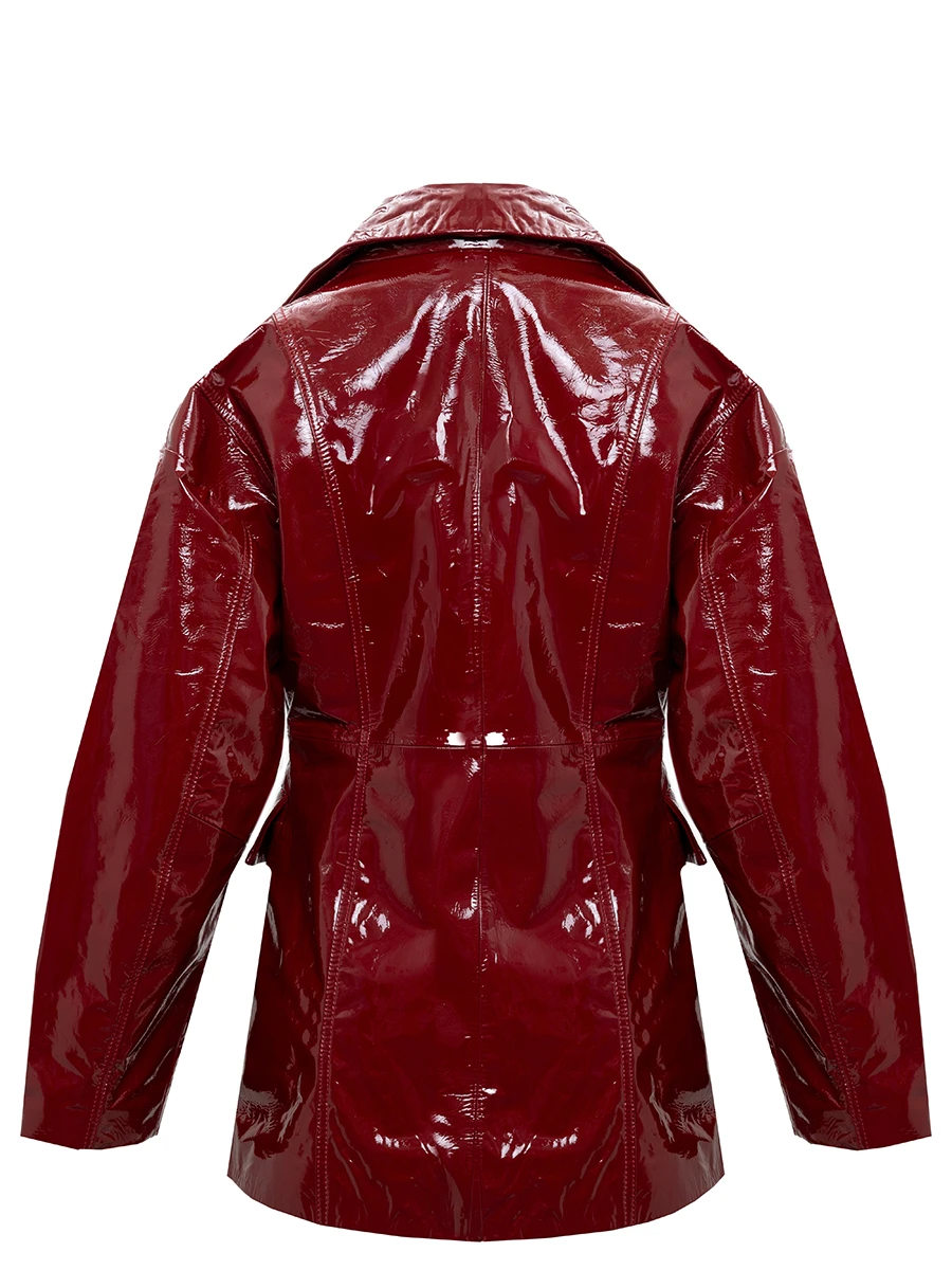 Пиджак кожаный