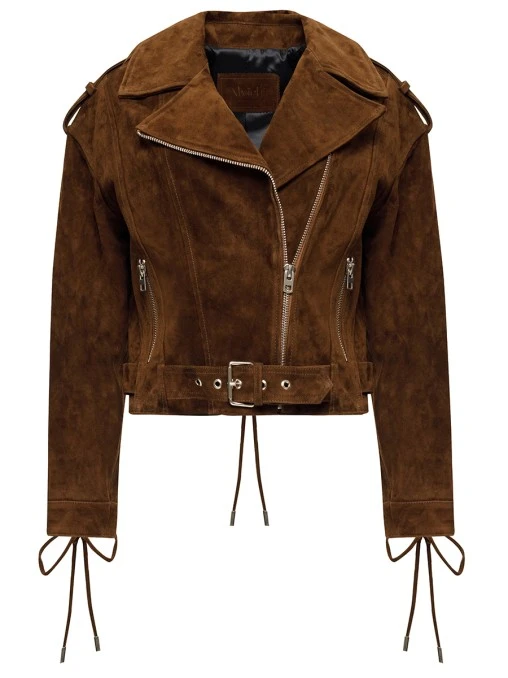 Куртка-косуха из замши ALVICHI