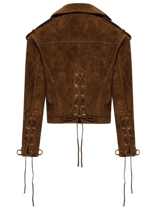 Куртка-косуха из замши ALVICHI