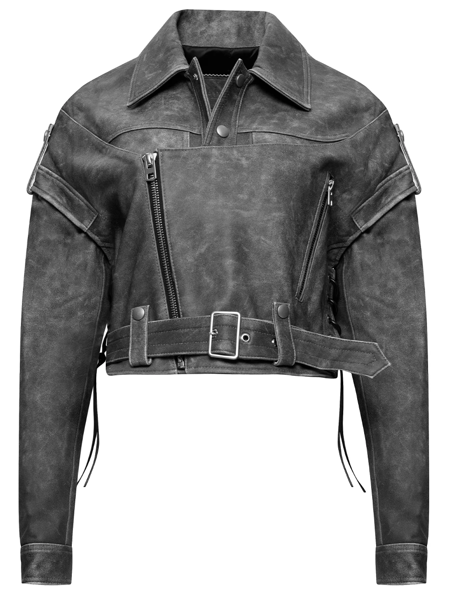 Куртка-косуха из кожи