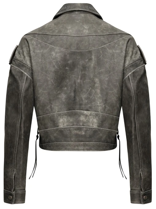 Куртка-косуха из кожи ALVICHI