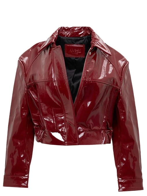 Куртка кожаная ALVICHI