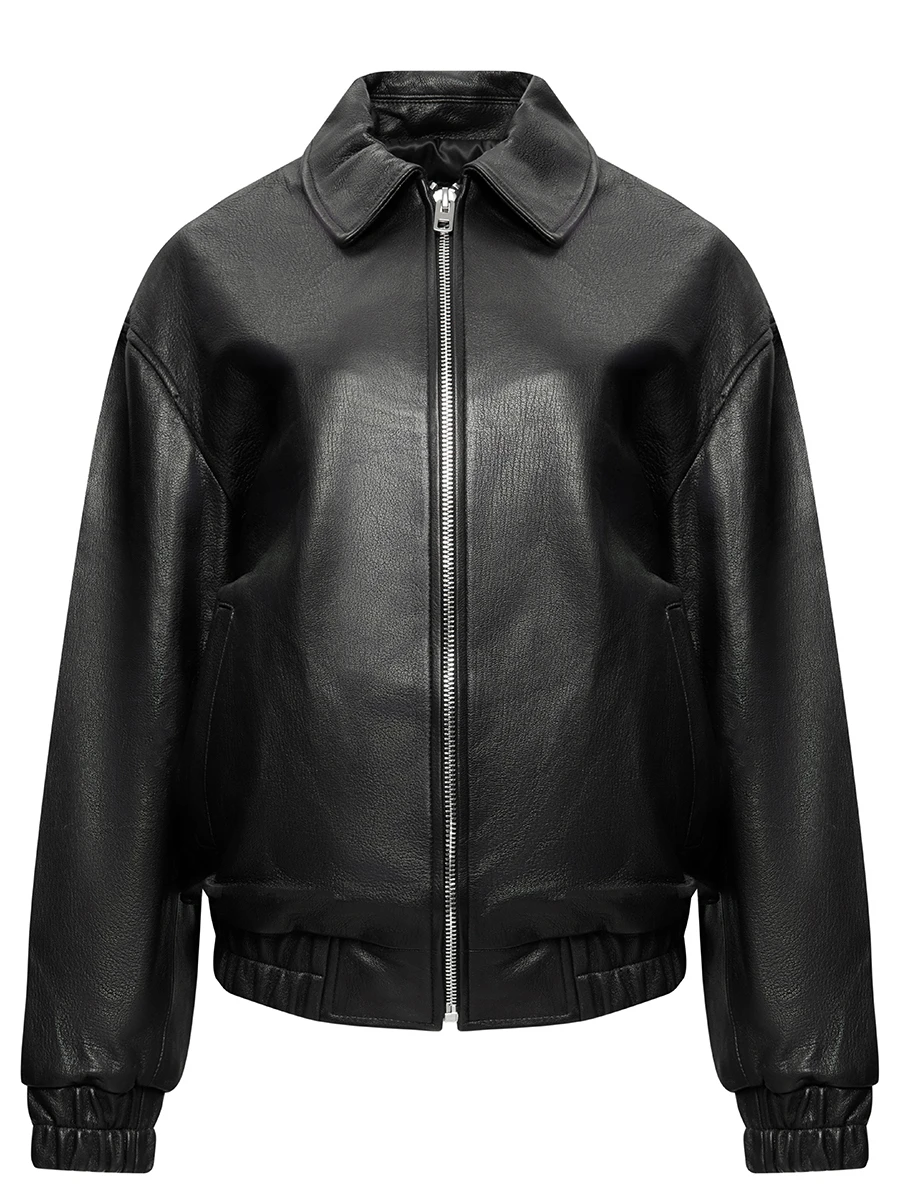 Куртка кожаная