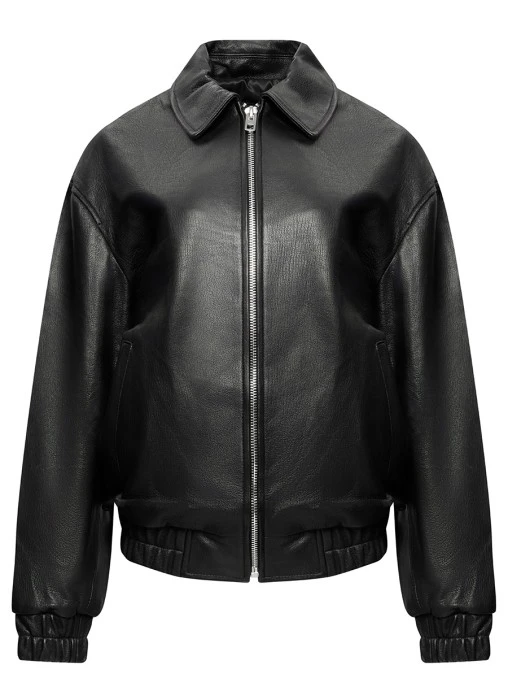 Куртка кожаная ALVICHI