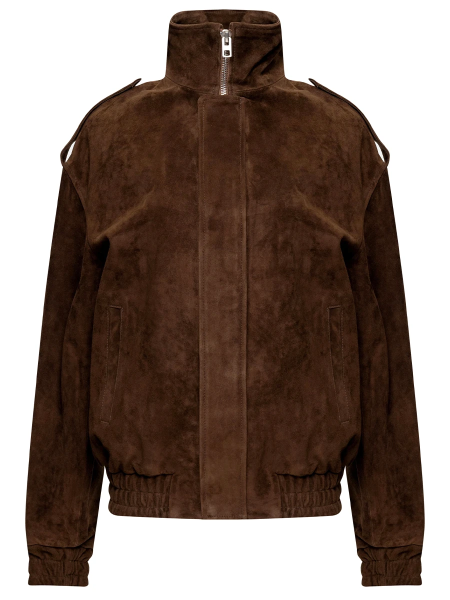 Куртка из замши