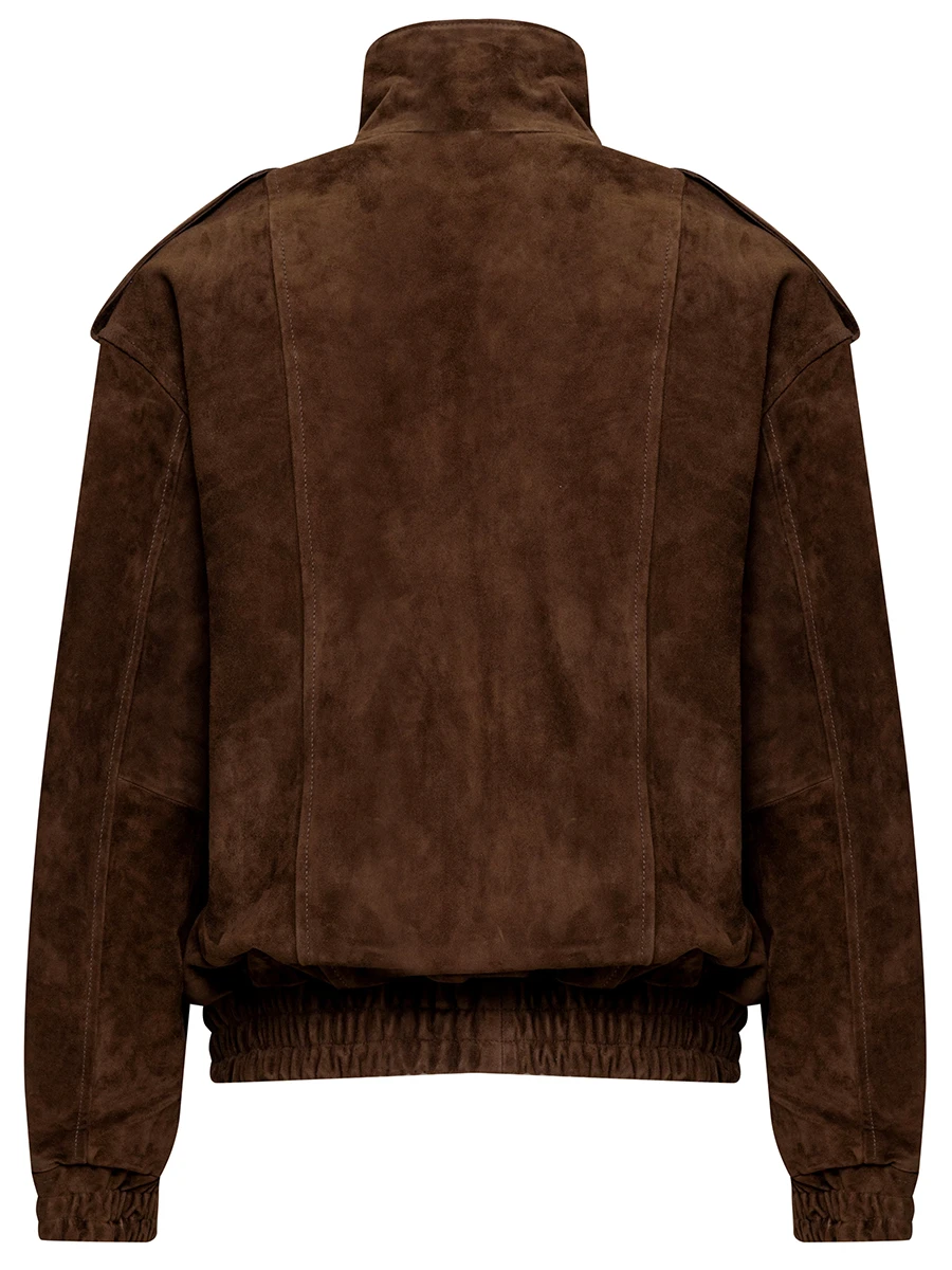 Куртка из замши